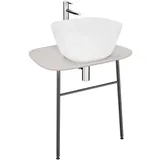 Vitra Waschtischunterschrank 68,5 x 49 x 66 cm Schwarz Matt
