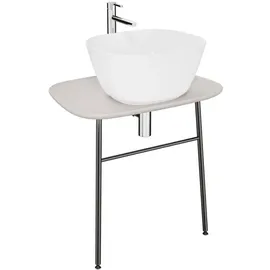 Vitra Waschtischunterschrank 68,5 x 49 x 66 cm Schwarz Matt