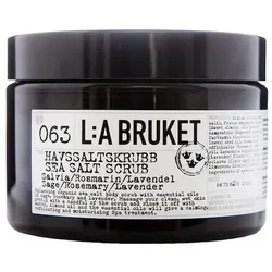 L:A BRUKET No.63 Sage/Rosemary/Lavender Körperpeeling 350 ml