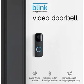 Amazon Blink Video Doorbell mit Sync-Modul 2 + Türsprechanlage, + Sync Module