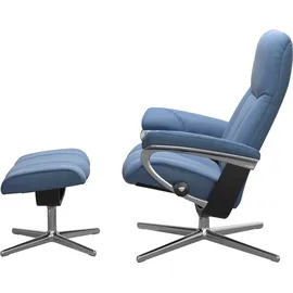 Stressless Stressless® »Consul« mit Cross Base, Größe S, M & L, Holzakzent Schwarz