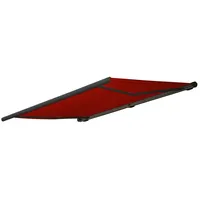 MCW Kassettenmarkise H124 500 cm rot