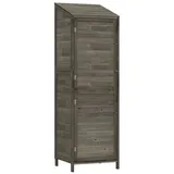 vidaXL Geräteschrank 0,55 x 0,52 m Anthrazit