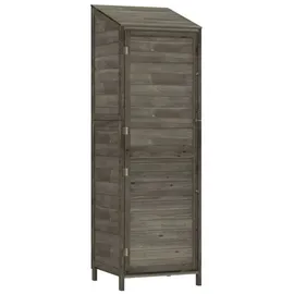 vidaXL Geräteschrank 0,55 x 0,52 m Anthrazit