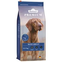 Dehner Premium Hundefutter Trockenfutter getreidefrei / zuckerfrei, für Hunde großer Rassen, Ente / Lamm / Kartoffel, 12.5 kg