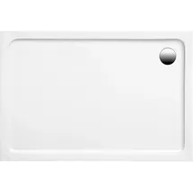 Ottofond Duschwanne Extraflach Aruba Rechteck 140 cm x 80 cm Weiß
