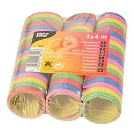 Papstar Luftschlangen 4 m 36 St. Stripes