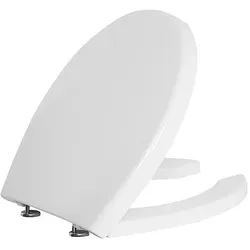 WC-Sitz Elida 380 x 30 x 450 mm aus Thermoplast, ohne Softclose, weiß - 93 129 81