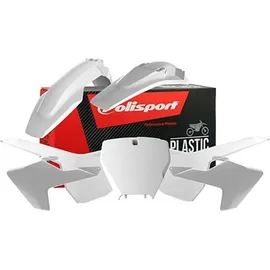 Polisport Kunststoff-Bausatz für Husqvarna Kotflügel Weiß