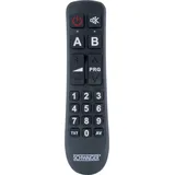 Schwaiger Fernbedienung 2 in 1 schwarz, 2x LR03 (AAA)