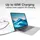 Act USB-C-Kabel 5 m kompatibel mit Monitor, Laptop, SSD Schwarz