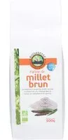 Ecoidées Farine de Millet Brun Poudre 500 g