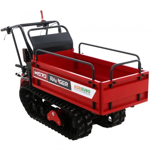 Raupendumper mit ausziehbarer Ladefläche Ranger M570-E - Honda GX200 Motor - Elektrostarter