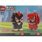 LEGO BrickHeadz Sonic the Hedgehog: Knuckles & Shadow 40672