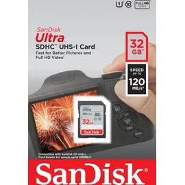 SanDisk Ultra SDHC/SDXC UHS-I 120 MB/s 32 GB