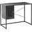 Beliani Schreibtisch HARJO Schwarz 100 x 50 x 76 cm