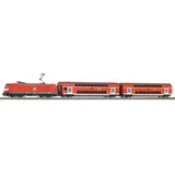 PIKO SmartControl WLAN Set Doppelstockwagen BR 146 mit 2 Dosto A-Gleis H0