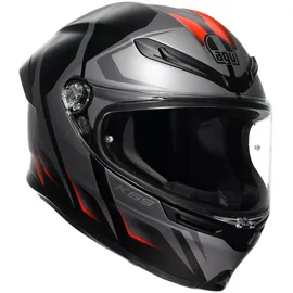 AGV K6 S Karve Schwarz/Grau/Rot L