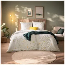 Estella Cassandra Blumen Orange 135 x 200 cm + 80 x 80 cm
