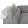 W.Schillig Ecksofa "finn, Designsofa mit tollem Sitzkomfort, bequem, L-Form", grau (steel s22), B:281cm H:71cm T:230cm, Flachgewebe S22 (100% Polyester);Stoff S37 (100% Polyester);Longlife Xtra-Leder Z59: Glattleder mit modischer Prägung.