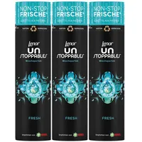 Lenor Unstoppables Wäscheparfüm Duftperlen Fresh 300g (3er Pack)