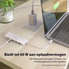 j5create JCD373-N USB-C® Lleichter Multi Adapter,