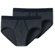 SCHIESSER Sportslip / Unterhose »"Original Classics"«, (2er Pack), mit kontrastfarbenem Ringel-Muster, Gr.: XL