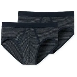 SCHIESSER Sportslip / Unterhose »"Original Classics"«, (2er Pack), mit kontrastfarbenem Ringel-Muster, Gr.: XL