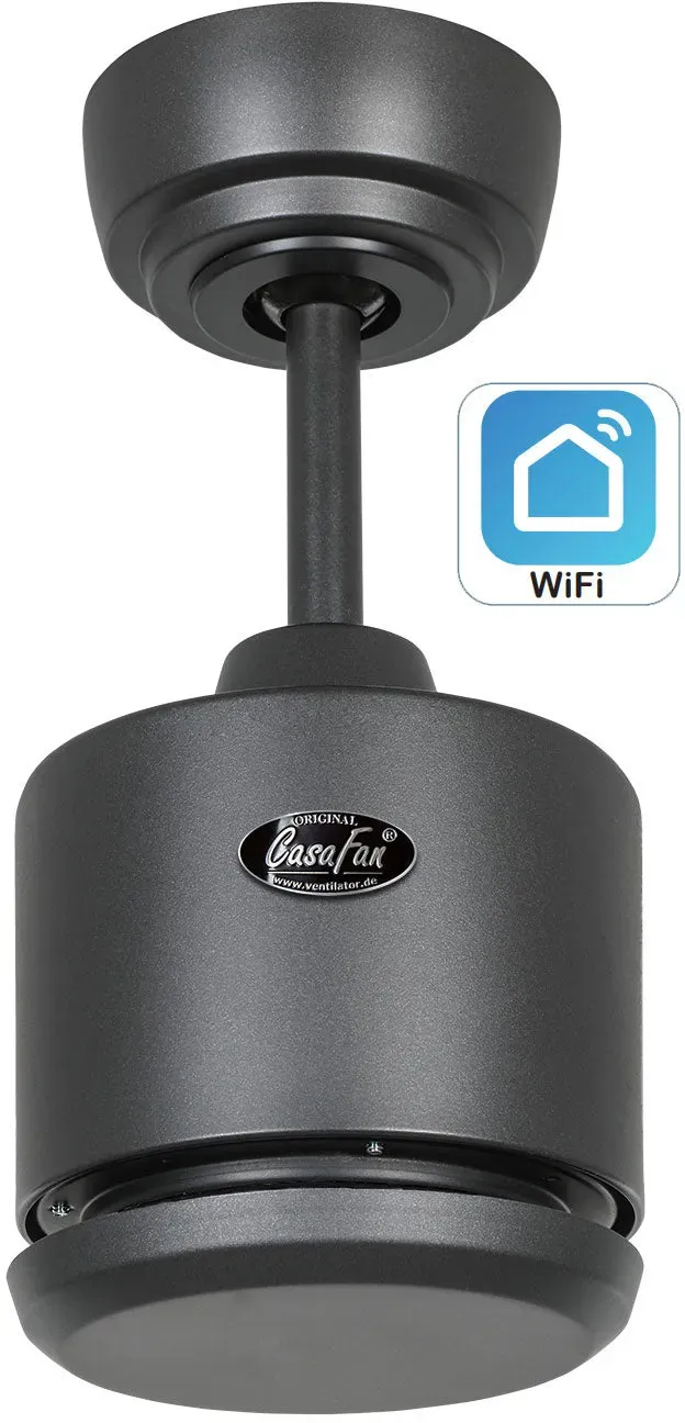 WiFi/WLAN Deckenventilator ECO NEO III WiFi - Lack Basaltgrau - 413252W