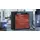 Vladon Loret 89 x 104 x 23 cm 2 Klappen, 1 Schublade schwarz matt / rot