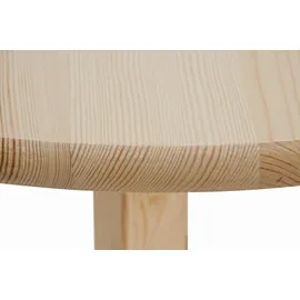 natura Stehtisch klappbar Ø 78 x 111 cm Braun