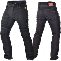 Trilobite Parado Doublelayer Motorrad Jeans, schwarz, 34/32