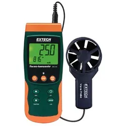 Extech SDL310 Anemometer Datenlogger mit Flügelrad + SD Karte Flir...