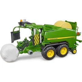 Bruder 02032 - John Deere Rundballen- Presswickelkombination C441R 1:16