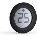 Eva Solo Fensterthermometer, Thermometer + Hygrometer, Silber, Schwarz