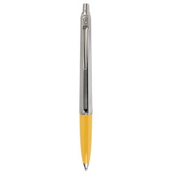 BALLOGRAF® Kugelschreiber Epoca Chrome gelb, Schreibfarbe: blau, 1 St.