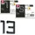 Paulmann Bundle Solar LED Hausnummernleuchte Nummer 13 - Schwarz