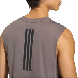 adidas D4T Power 3-Streifen Tanktop braun - M