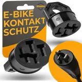 Wheeloo Kontaktschutz Abdeckung für Bosch E-Bike I 2er Set I Schwarz I Akku