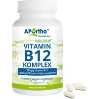 APOrtha Vitamin-B12-Komplex - 120 vegane Kapseln Einheitsfarbe 42g