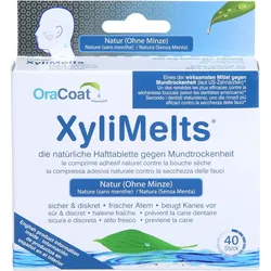 Oracoat XyliMelts Hafttabletten ohne Minze 40 St