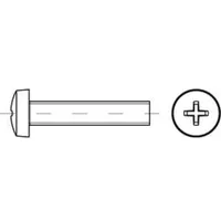 Industrial Quality Supplies ISO 7045 Form C Linsenkopfschraube VG