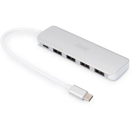 Digitus USB-Hub, 4x USB-A 3.0, USB-C 3.0 [Stecker] (DA-70242-1)