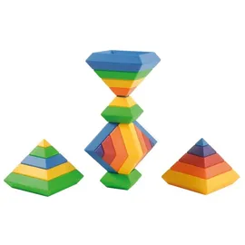 Eduplay Pyramidenbausatz Bunt