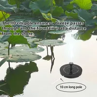 3,5-w-solar-led-gartenbrunnen Mit Rgb-led-pumpe, 120 Cm