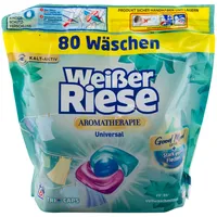 Weißer Riese Waschmittel Caps Universal 1 x 80 Trio Caps Aromatherapie Lotus
