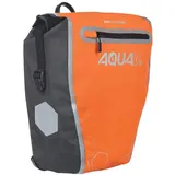 Oxford Unisex Aqua V20 20L Fahrrad Gepäckträgertasche Wasserdicht Fahrrad Rücksitz Kofferraumtasche für Radfahren Radfahren Reisen Reiten, Orange Schwarz Silber, 20 Liter UK