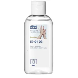 TORK 590103, Handdesinfektionsmittel, 80 ml, Flasche, Gel, Alkohol, 80%