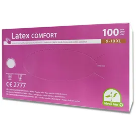 Medi-Inn Latex Comfort Natur Einmalhandschuhe puderfrei XL