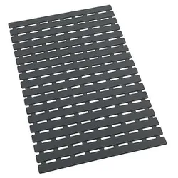 WENKO Badewannenmatte Arinos grau 63,0 x 40,0 cm